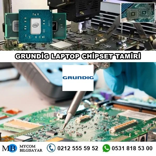 grundig laptop chipset tamiri