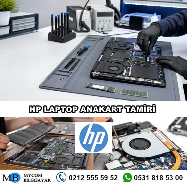hp laptop anakart tamiri
