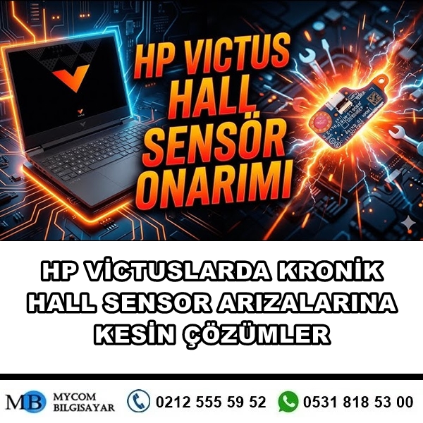 hp victus 16 hall sensor tamiri